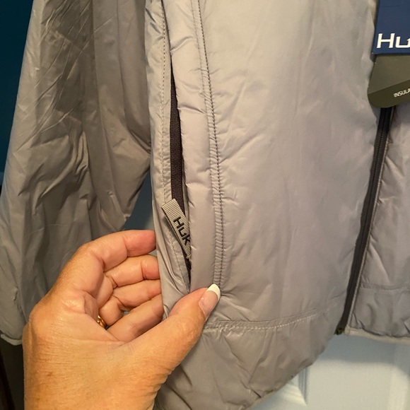 Huk Jacket gray color - Picture 8 of 8